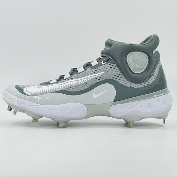 Nike Alpha Huarache Elite 4 Mid \'Wolf Grey\' DJ6520-012 Baseball size 12 main image 5